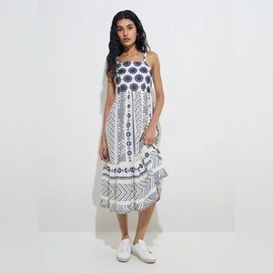 NWT Cotton Midi Sundress